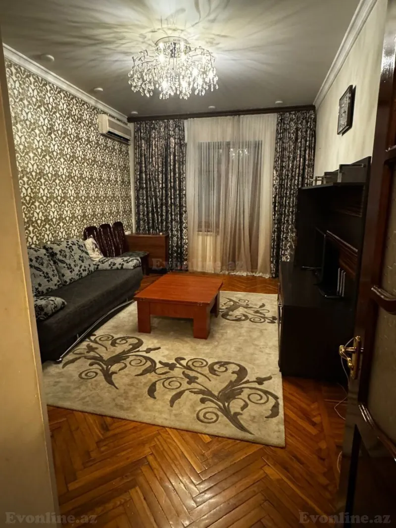 2 otaqlı Mənzil 60 m² Nəriman Nərimanov m. Kirayə verilir