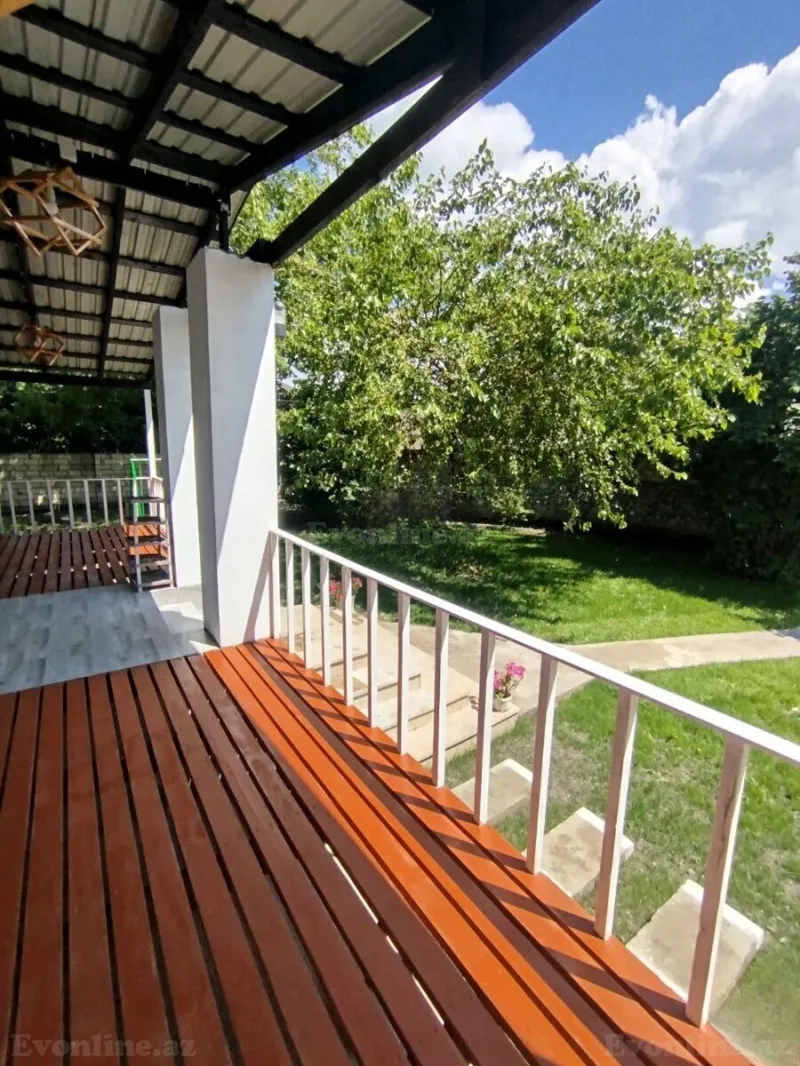 Kirayə verilir 3 otaqlı Həyət evi 100 m² Qəbələ - şəkil 9