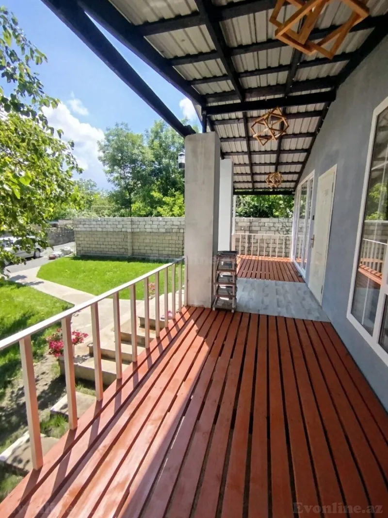 Kirayə verilir 3 otaqlı Həyət evi 100 m² Qəbələ - şəkil 10
