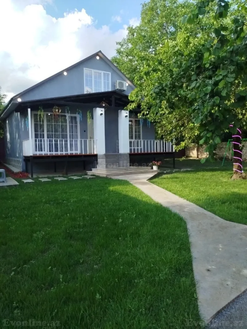 Kirayə verilir 3 otaqlı Həyət evi 100 m² Qəbələ - şəkil 13