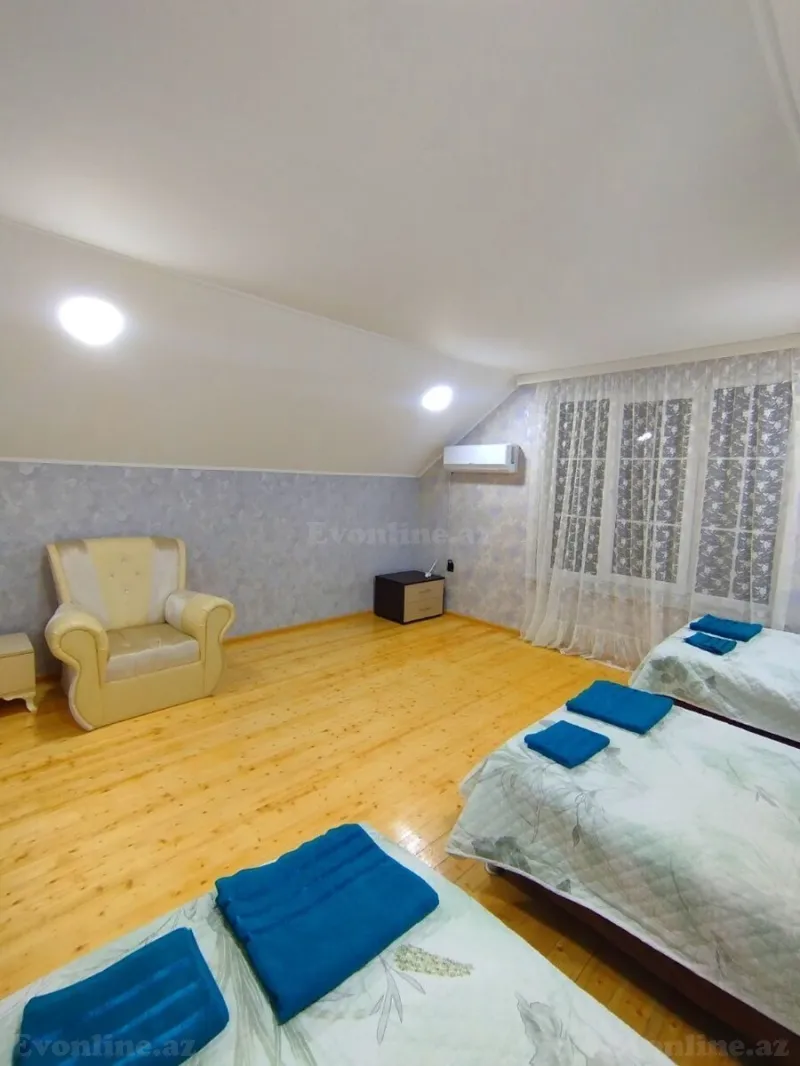 Kirayə verilir 3 otaqlı Həyət evi 100 m² Qəbələ - şəkil 26