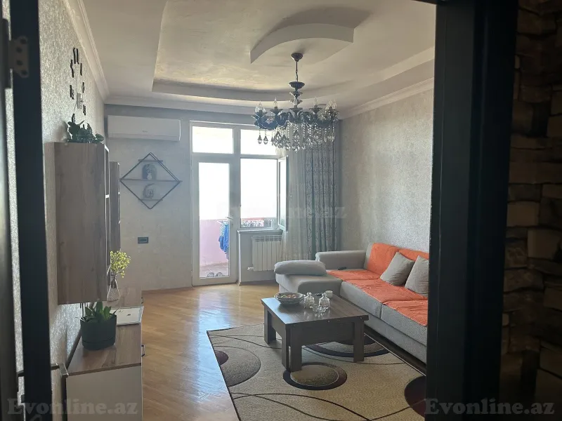 Satılır 3 otaqlı Mənzil Yeni tikili 90 m² Həzi Aslanov m. - şəkil 3