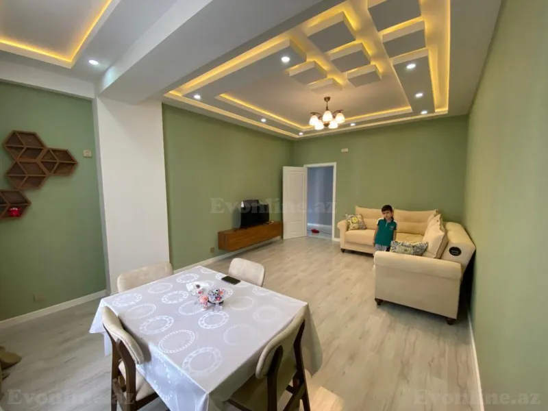 Kirayə verilir 2 otaqlı Mənzil Yeni tikili 80 m² Nəsimi r. - şəkil 6