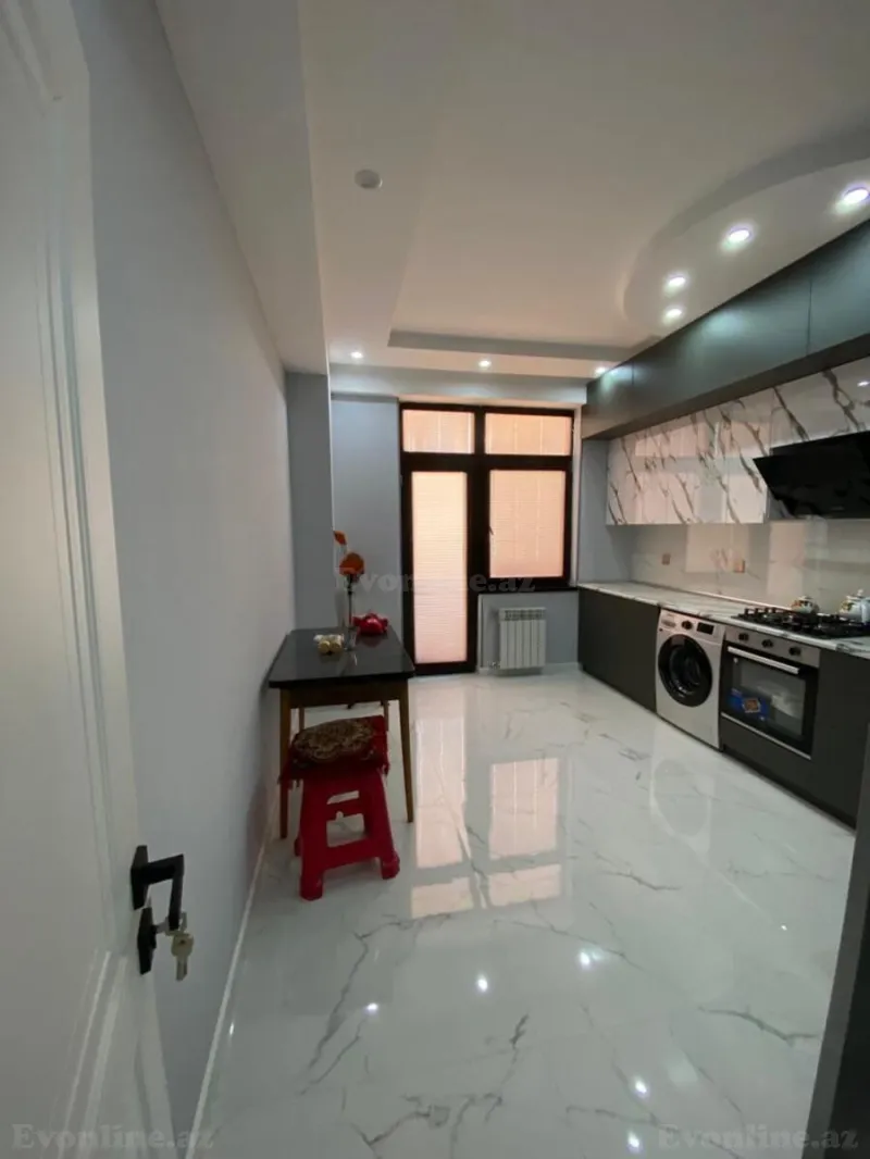 Kirayə verilir 2 otaqlı Mənzil Yeni tikili 80 m² Nəsimi r. - şəkil 7