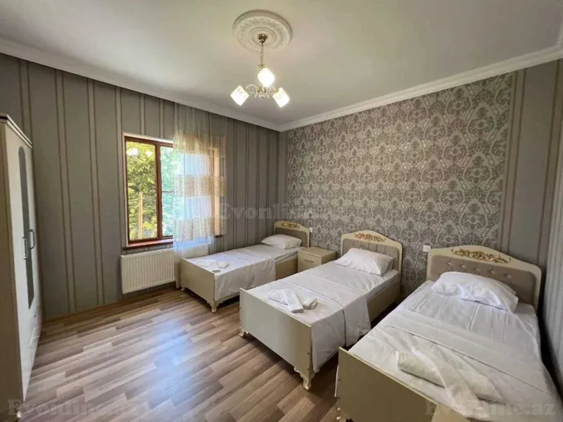 Kirayə verilir 2 otaqlı Həyət evi 250 m² Qəbələ - şəkil 11