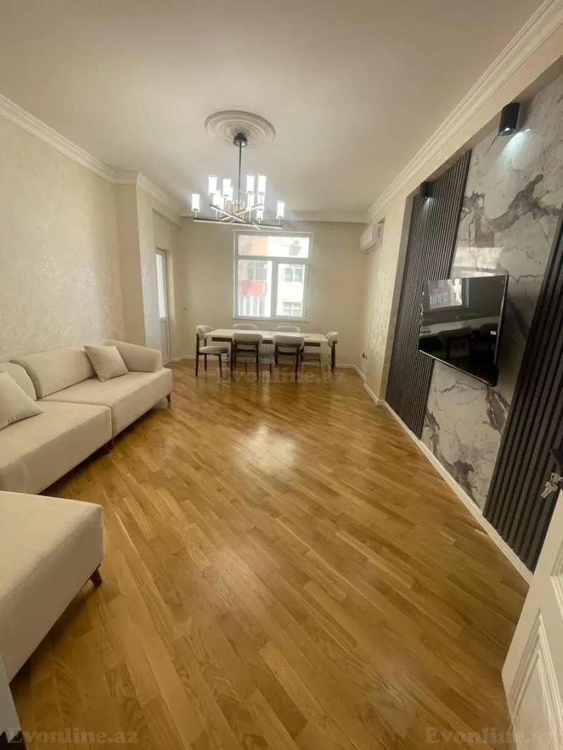 Kirayə verilir 3 otaqlı Mənzil Yeni tikili 110 m² Həzi Aslanov m. - şəkil 3