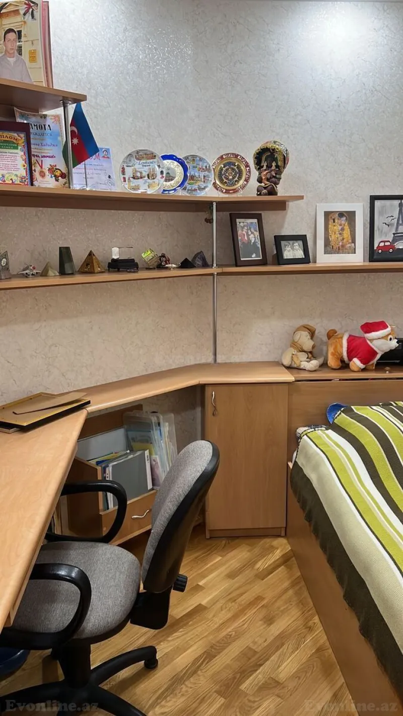 Satılır 3 otaqlı Mənzil Köhnə tikili 80 m² Gənclik m. - şəkil 14