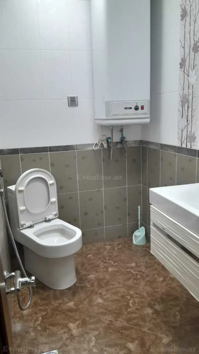 Kirayə verilir 3 otaqlı Mənzil Yeni tikili 130 m² Həzi Aslanov m. - şəkil 13