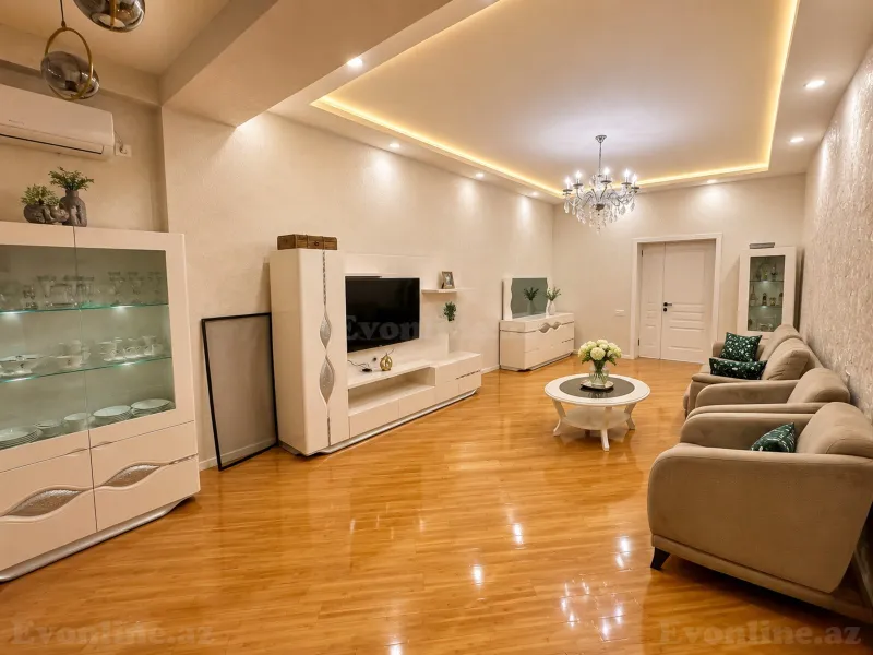 Kirayə verilir 2 otaqlı Mənzil Yeni tikili 90 m² Nəsimi r. - şəkil 4
