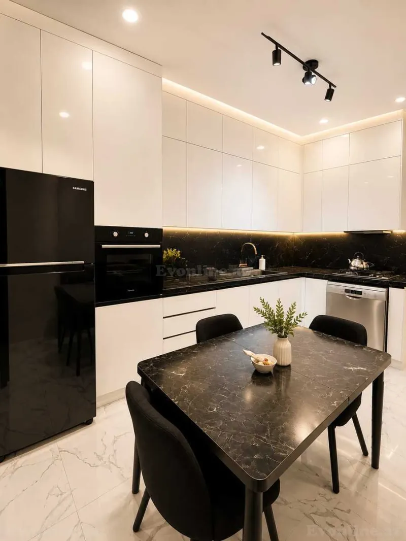 Kirayə verilir 2 otaqlı Mənzil Yeni tikili 90 m² Nəsimi r. - şəkil 8