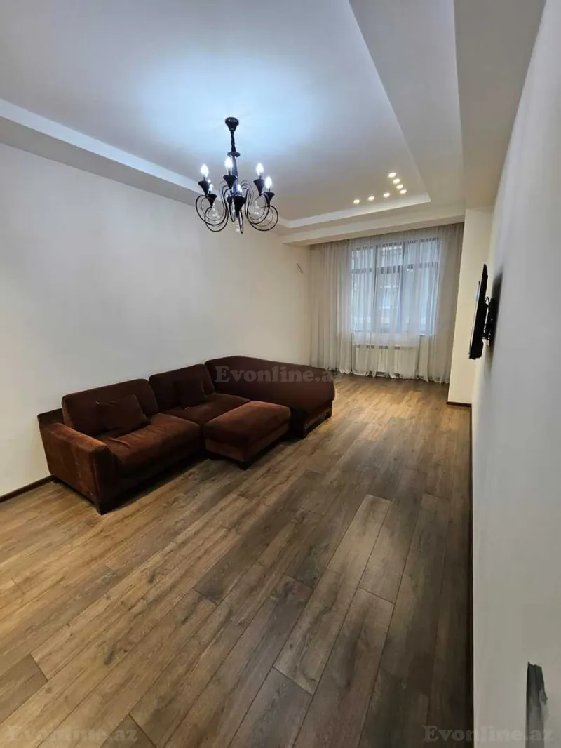 Kirayə verilir 2 otaqlı Mənzil Yeni tikili 100 m² Nərimanov r. - şəkil 4