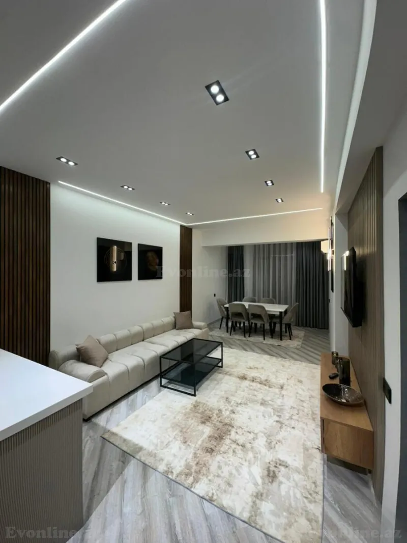 Kirayə verilir 2 otaqlı Mənzil Yeni tikili 66 m² Səbail r. - şəkil 2
