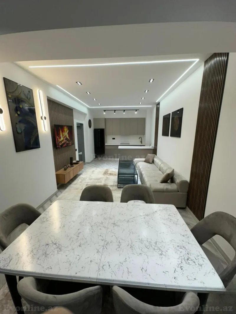 Kirayə verilir 2 otaqlı Mənzil Yeni tikili 66 m² Səbail r. - şəkil 3