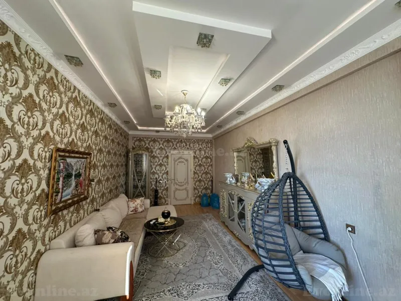 Satılır 3 otaqlı Mənzil Yeni tikili 152 m² İnşaatçılar m. - şəkil 6