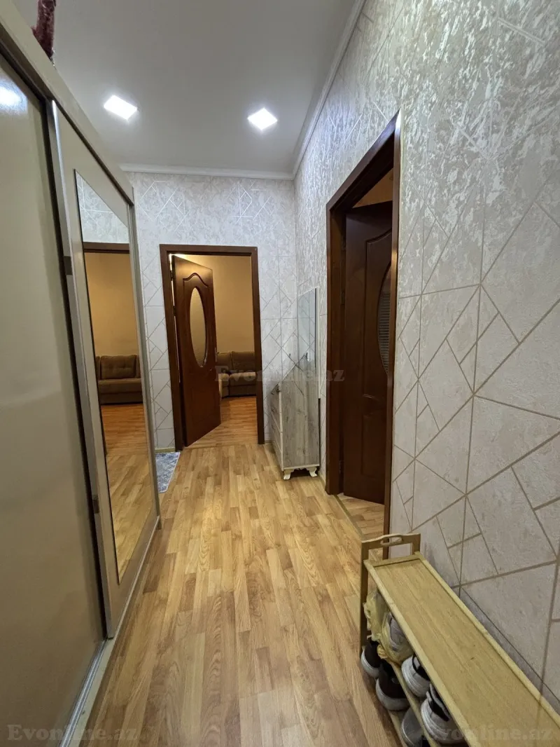 Satılır 2 otaqlı Mənzil Yeni tikili 56 m² Həzi Aslanov m. - şəkil 3