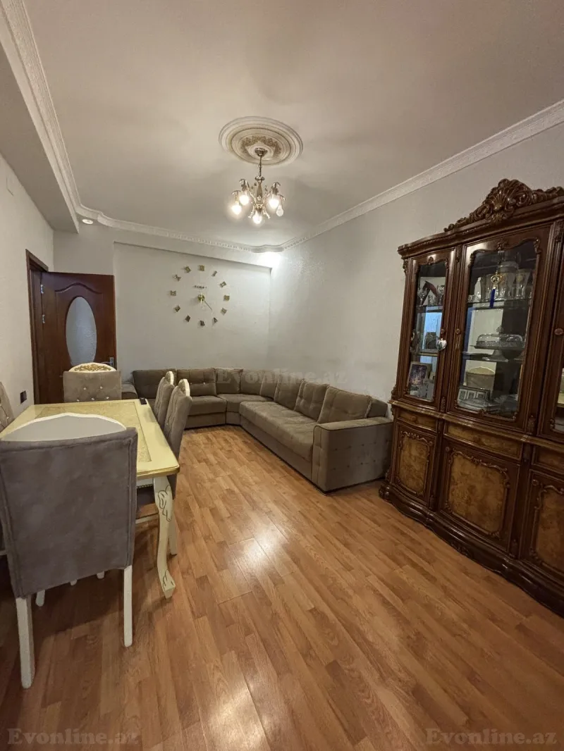 Satılır 2 otaqlı Mənzil Yeni tikili 56 m² Həzi Aslanov m. - şəkil 5