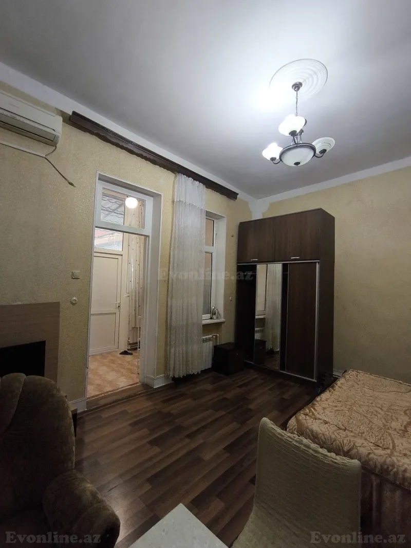 1 otaqlı Mənzil 40 m² Sahil m. Kirayə verilir
