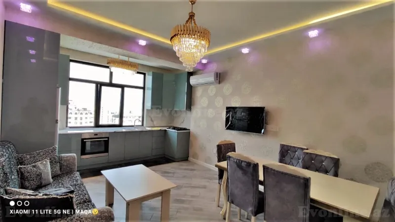 Kirayə verilir 3 otaqlı Mənzil Yeni tikili 115 m² Nəsimi r. - şəkil 4