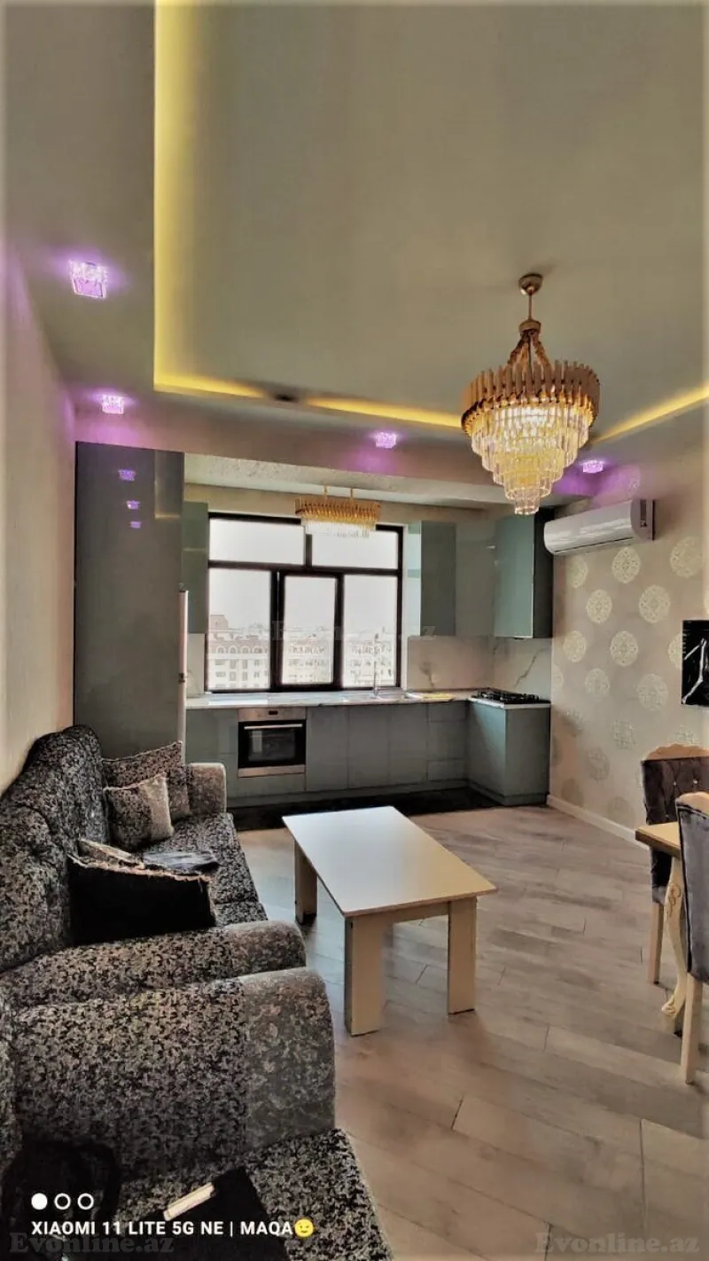 Kirayə verilir 3 otaqlı Mənzil Yeni tikili 115 m² Nəsimi r. - şəkil 10