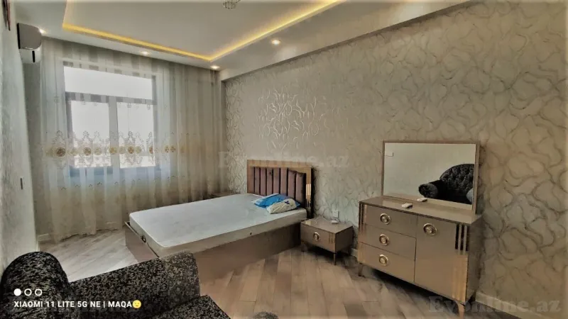 Kirayə verilir 3 otaqlı Mənzil Yeni tikili 115 m² Nəsimi r. - şəkil 14