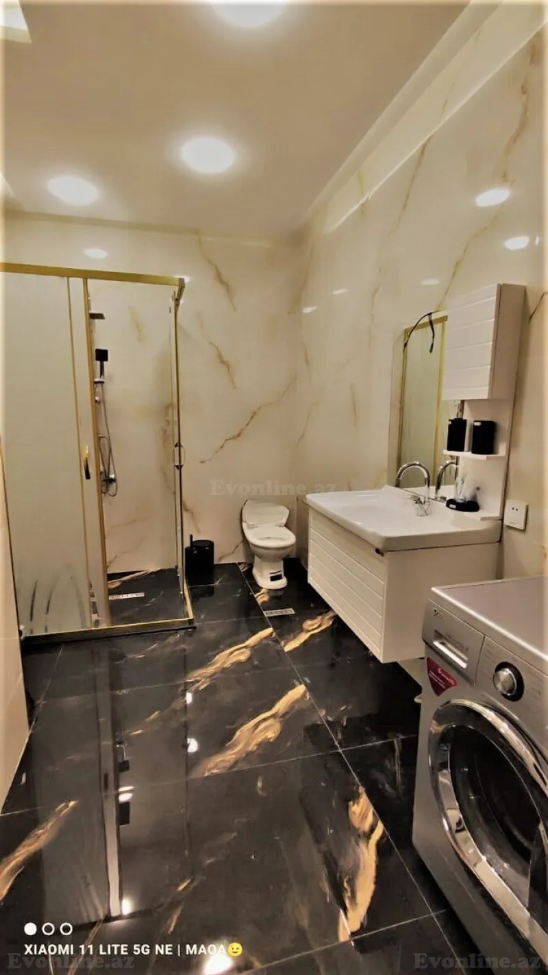 Kirayə verilir 3 otaqlı Mənzil Yeni tikili 115 m² Nəsimi r. - şəkil 18