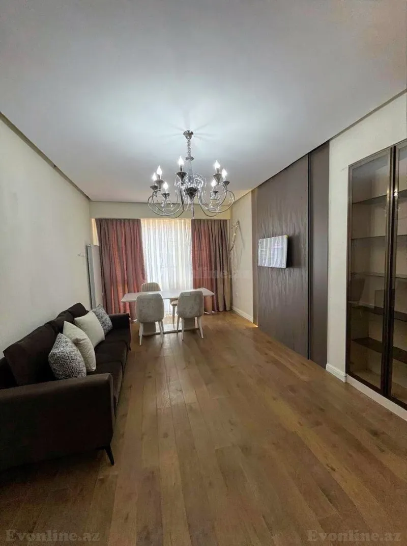 Kirayə verilir 3 otaqlı Mənzil Yeni tikili 80 m² Bakmil m. - şəkil 3