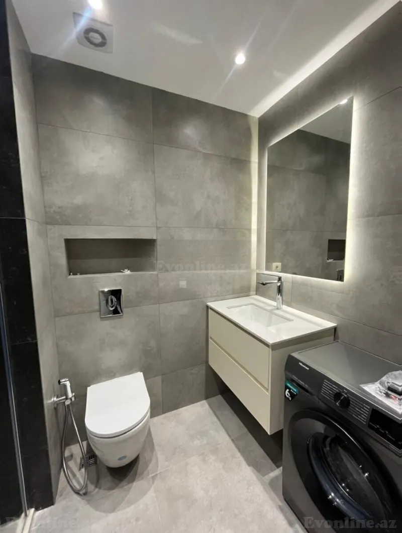 Kirayə verilir 2 otaqlı Mənzil Yeni tikili 65 m² Bakmil m. - şəkil 10