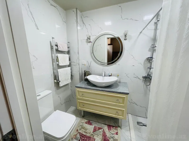 Satılır 3 otaqlı Mənzil Yeni tikili 95 m² Nizami m. - şəkil 3