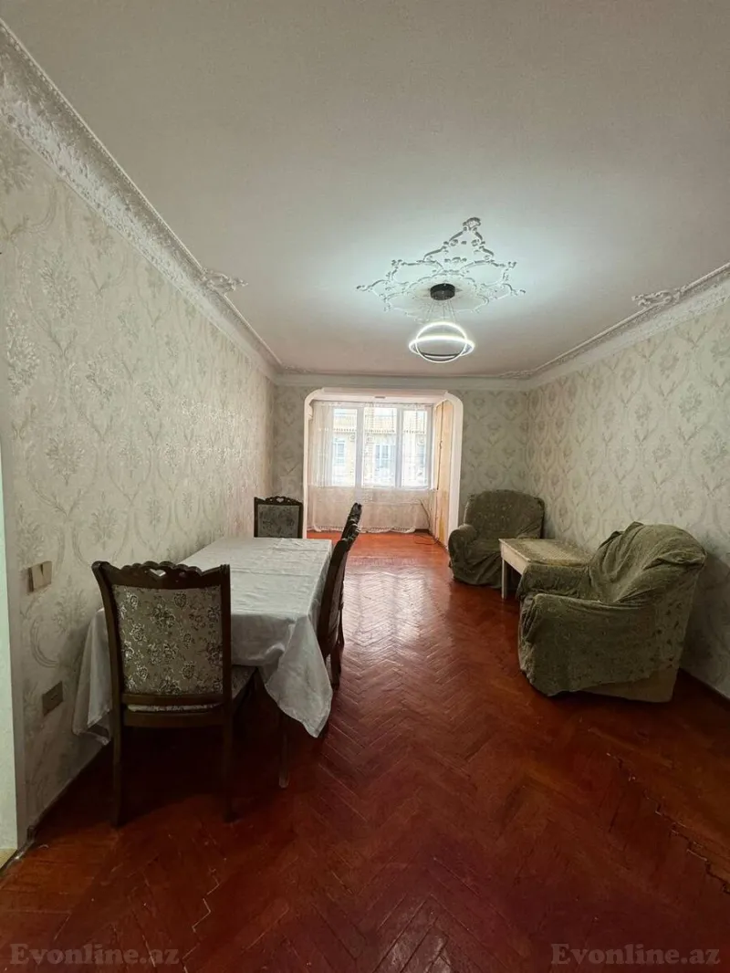 2 otaqlı Mənzil 56 m² 8 Noyabr m. Kirayə verilir