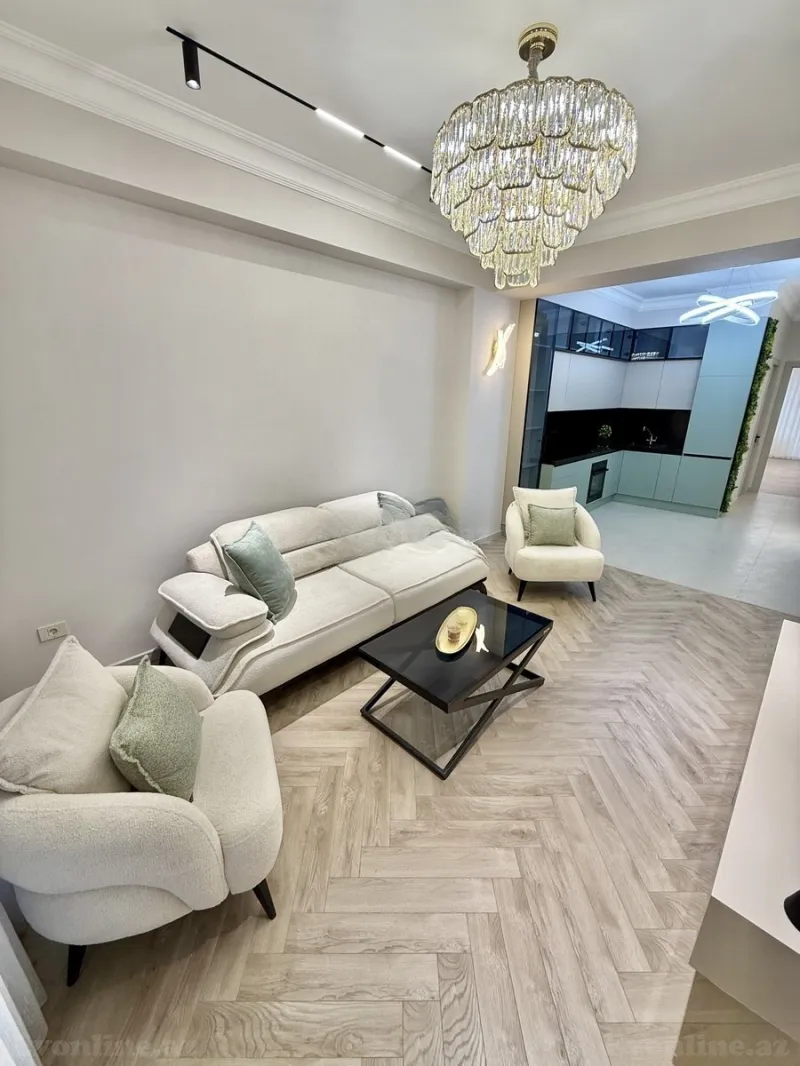 Satılır 3 otaqlı Mənzil Yeni tikili 94 m² Nəsimi r. - şəkil 3