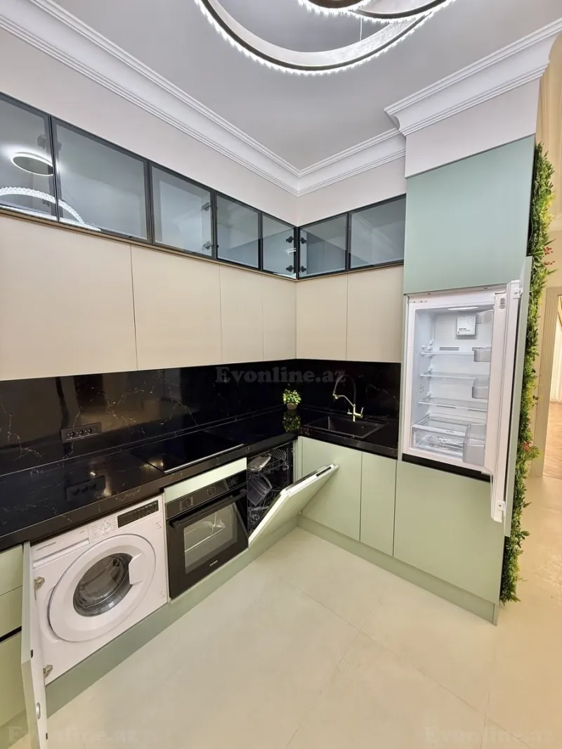 Satılır 3 otaqlı Mənzil Yeni tikili 94 m² Nəsimi r. - şəkil 7