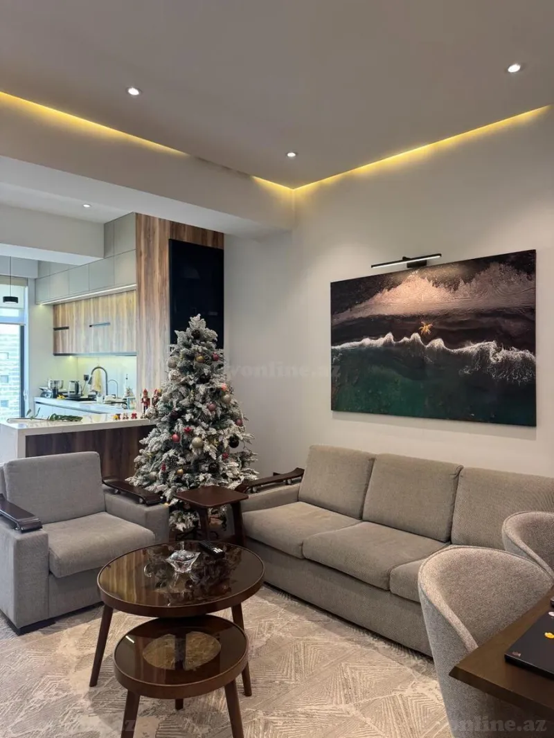 Kirayə verilir 2 otaqlı Mənzil Yeni tikili 85 m² Xətai r. - şəkil 28
