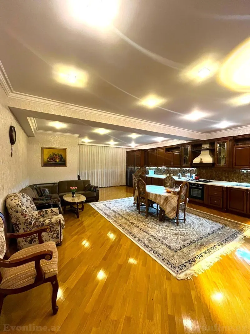 Satılır 4 otaqlı Mənzil Yeni tikili 235 m² Nəsimi r. - şəkil 2