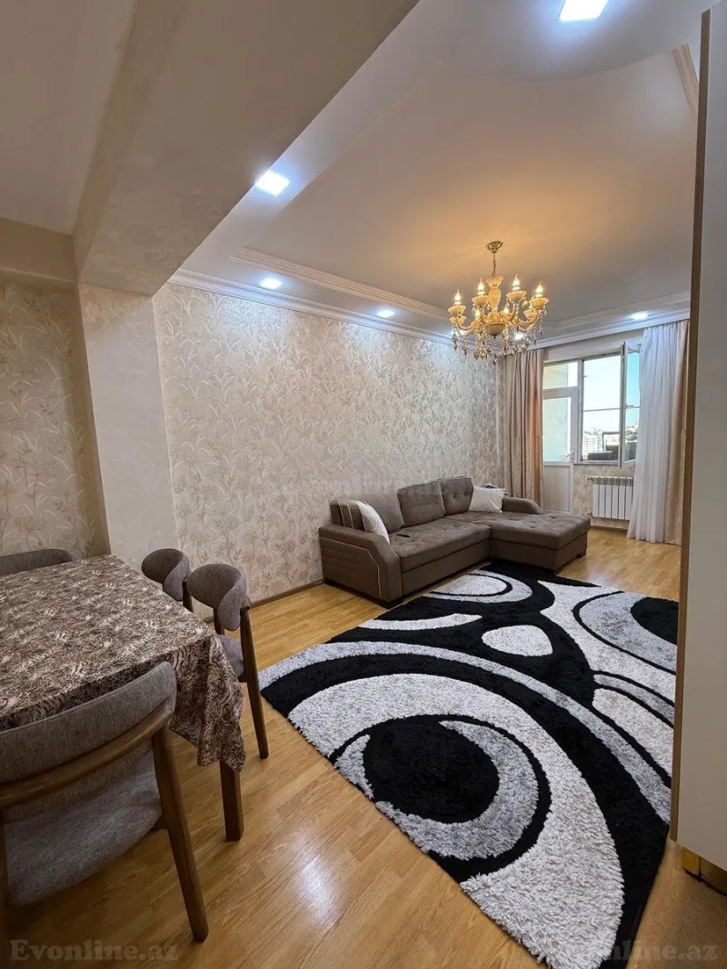 Satılır 3 otaqlı Mənzil Yeni tikili 108 m² İnşaatçılar m. - şəkil 2
