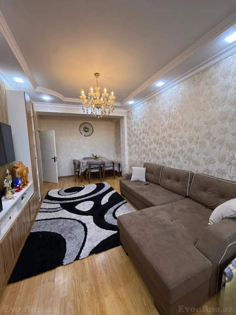 Satılır 3 otaqlı Mənzil Yeni tikili 108 m² İnşaatçılar m. - şəkil 3