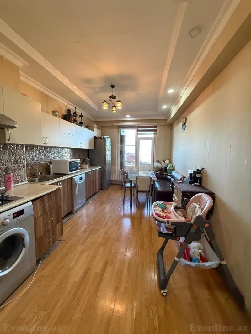 Satılır 3 otaqlı Mənzil Yeni tikili 108 m² İnşaatçılar m. - şəkil 10