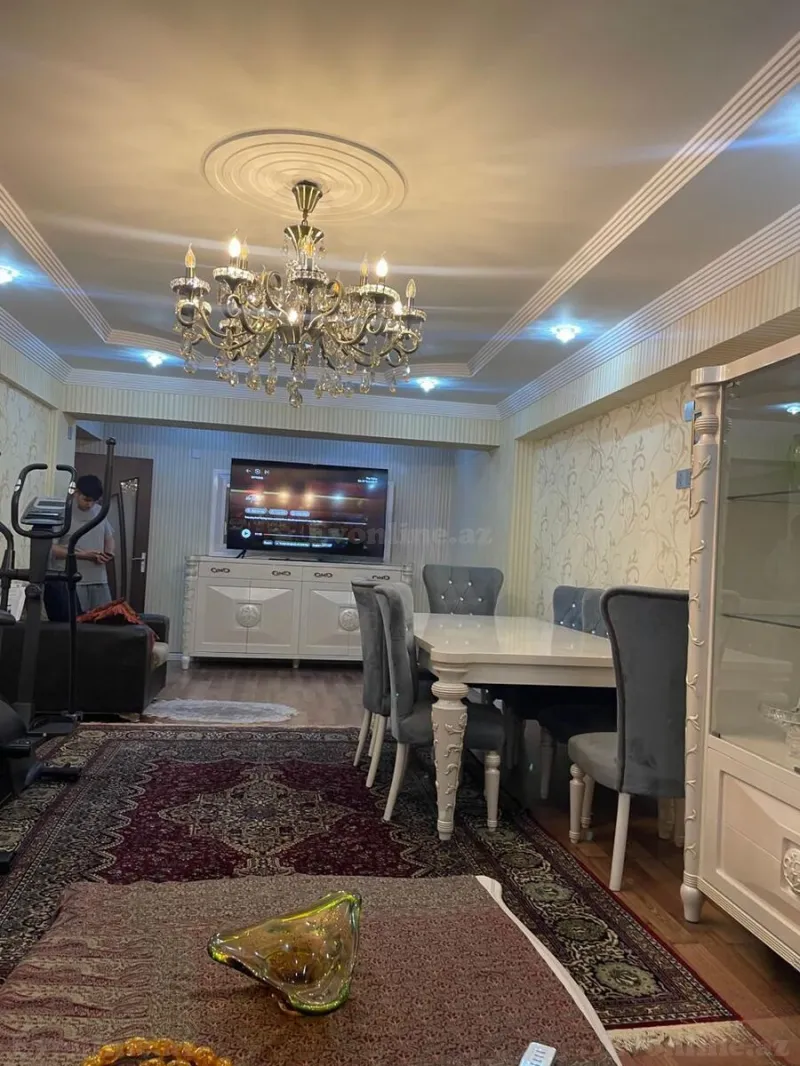 Satılır 3 otaqlı Mənzil Yeni tikili 115 m² İnşaatçılar m. - şəkil 5