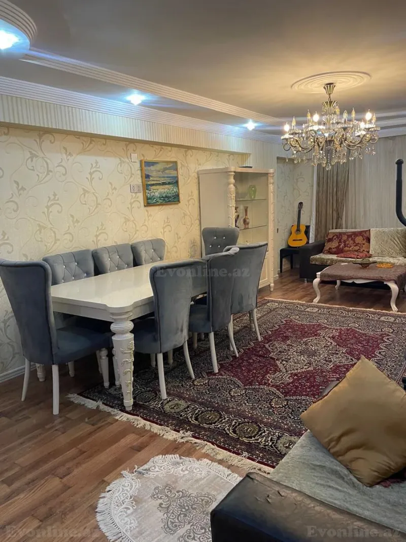 Satılır 3 otaqlı Mənzil Yeni tikili 115 m² İnşaatçılar m. - şəkil 6