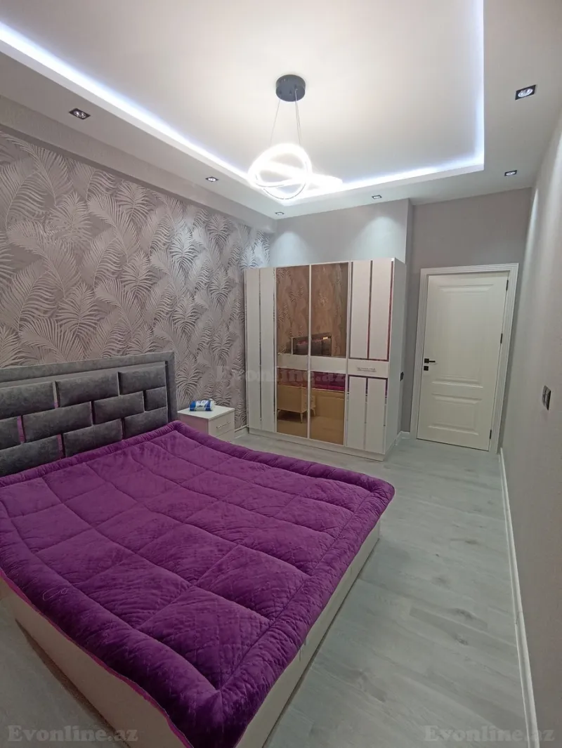 Kirayə verilir 2 otaqlı Mənzil Yeni tikili 65 m² Nərimanov r. - şəkil 2