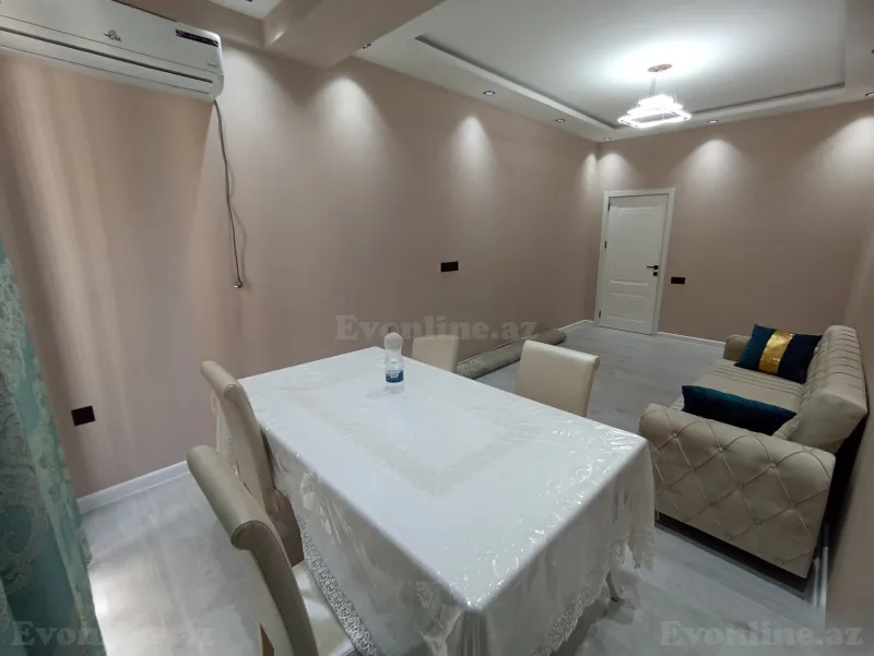 Kirayə verilir 2 otaqlı Mənzil Yeni tikili 65 m² Nərimanov r. - şəkil 4