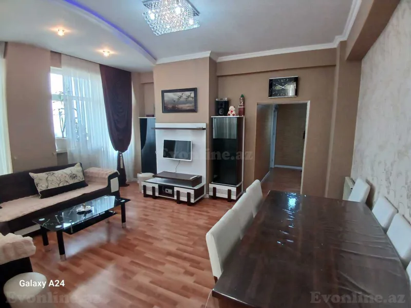 Kirayə verilir 2 otaqlı Mənzil Yeni tikili 65 m² İnşaatçılar m. - şəkil 2