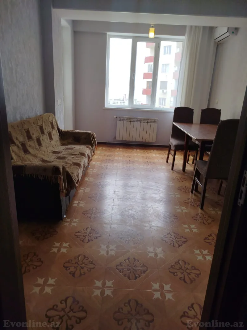 Kirayə verilir 2 otaqlı Mənzil Yeni tikili 45 m² Həzi Aslanov m. - şəkil 2