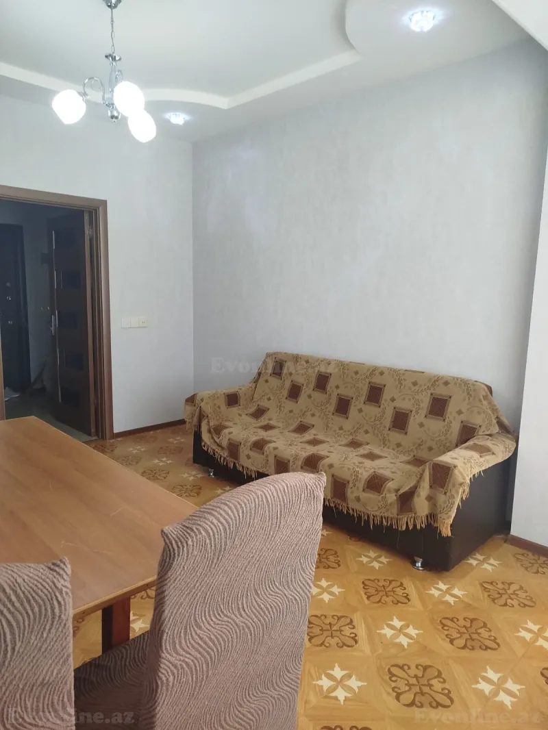 Kirayə verilir 2 otaqlı Mənzil Yeni tikili 45 m² Həzi Aslanov m. - şəkil 3