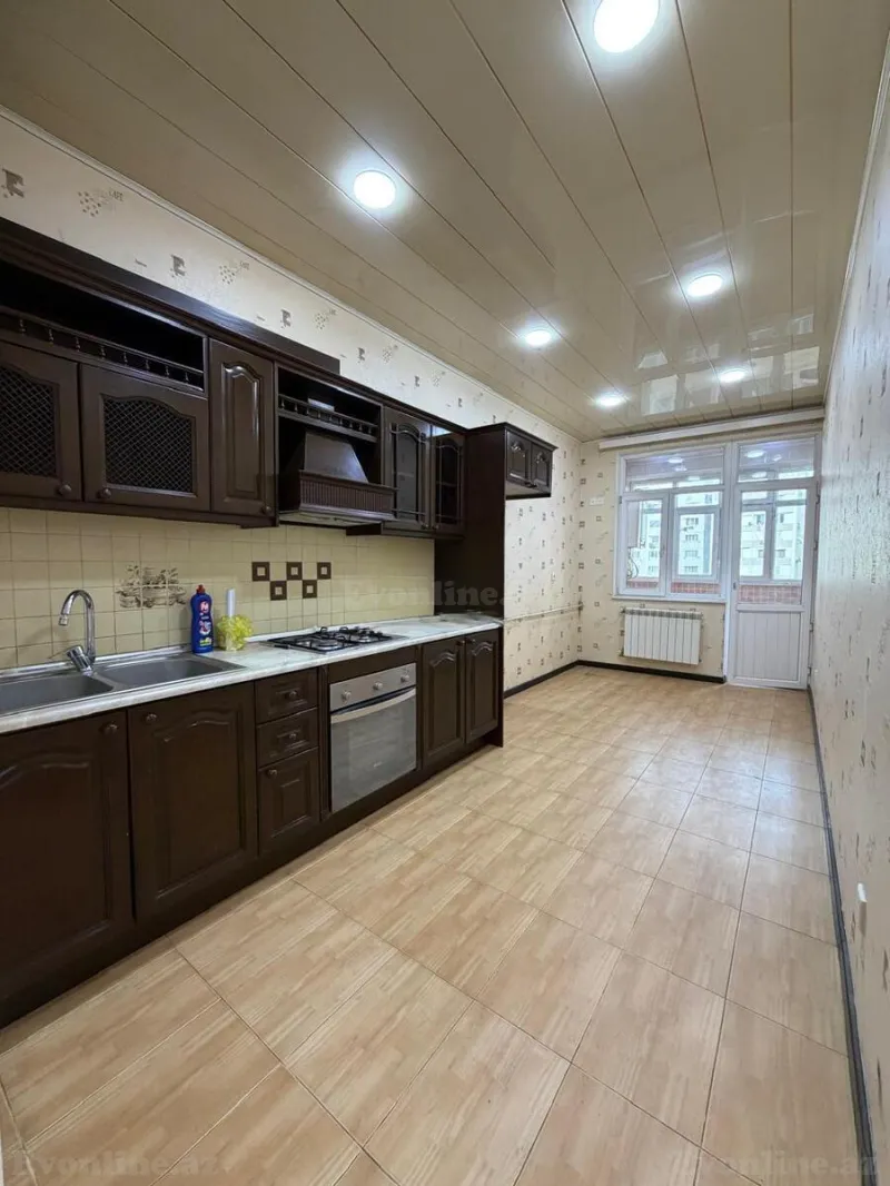 Satılır 3 otaqlı Mənzil Yeni tikili 118 m² Həzi Aslanov m. - şəkil 3