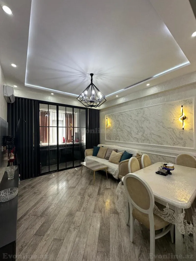 Satılır 2 otaqlı Mənzil Yeni tikili 52 m² Həzi Aslanov m. - şəkil 3