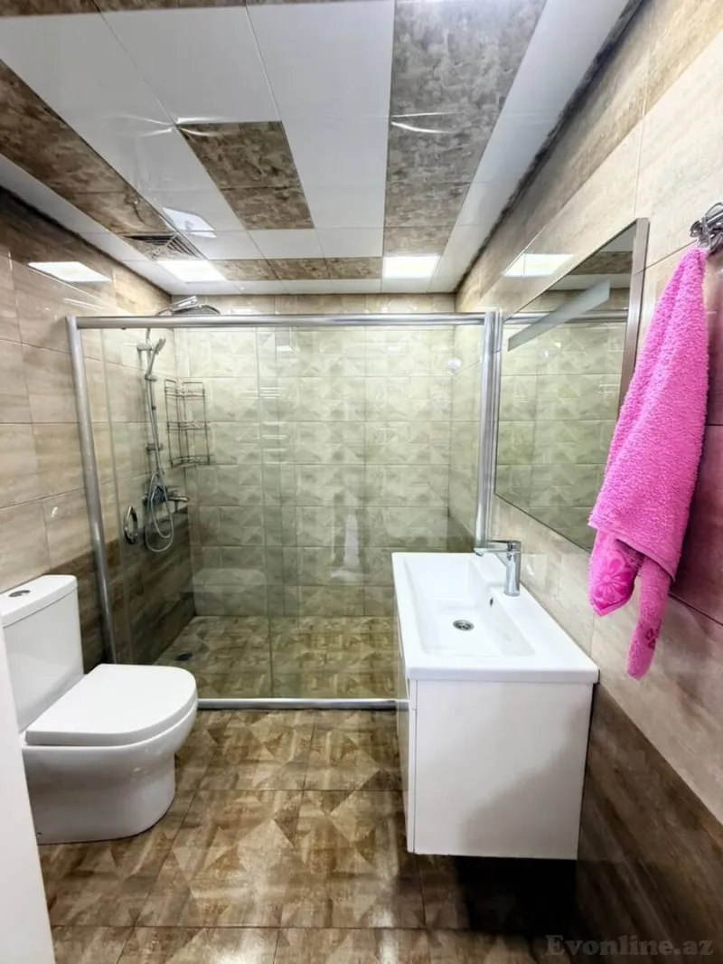 Kirayə verilir 3 otaqlı Mənzil Yeni tikili 140 m² Nəsimi r. - şəkil 7