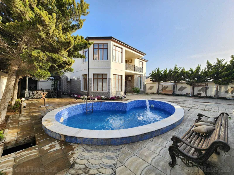 Kirayə verilir 5 otaqlı Həyət evi 250 m² Xəzər r. - şəkil 6
