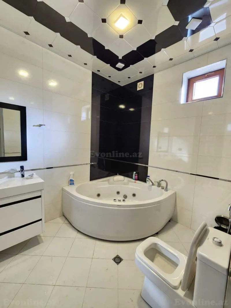 Kirayə verilir 5 otaqlı Həyət evi 250 m² Xəzər r. - şəkil 11