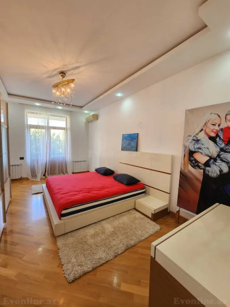 Kirayə verilir 5 otaqlı Həyət evi 250 m² Xəzər r. - şəkil 25