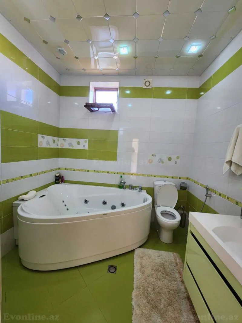 Kirayə verilir 5 otaqlı Həyət evi 250 m² Xəzər r. - şəkil 30